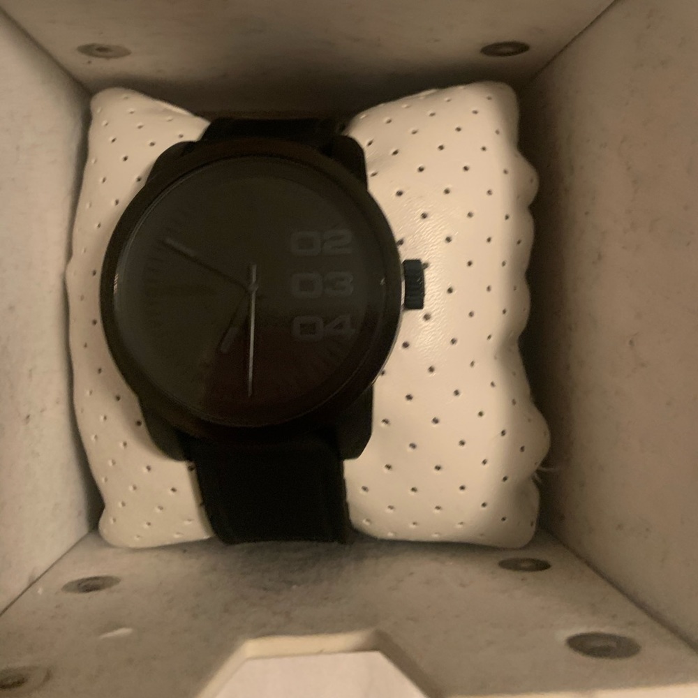 All Black Diesel watch